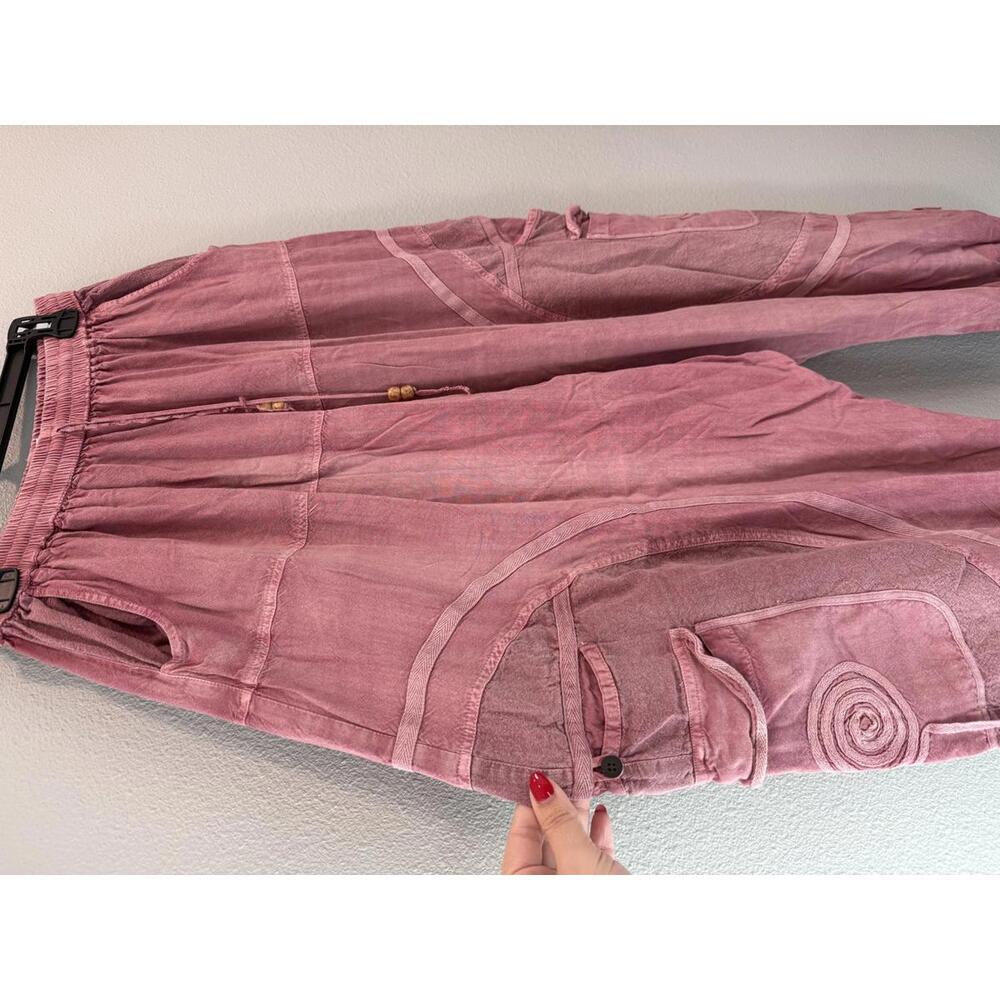 Harem Patchwork Boho Pants - image 2